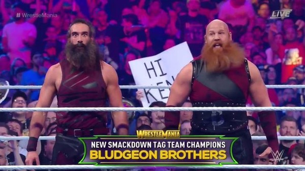 Bludgeon Brothers WrestleMania 34