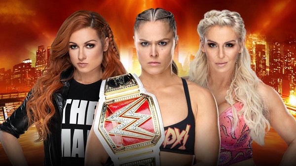 Ronda Charlotte Becky WrestleMania 35