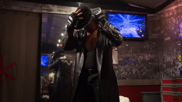 The Undertaker Backstage
