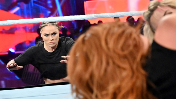 Ronda Rousey, Becky Lynch, Charlotte Flair
