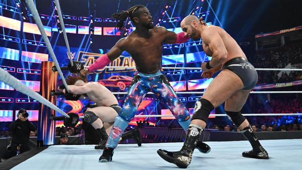 WWE Fastlane 2019 Kofi Kingston Sheamus Cesaro