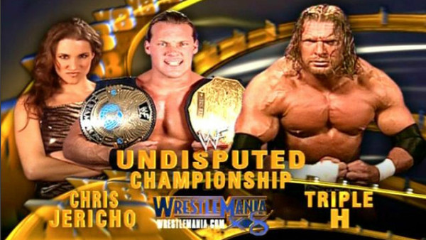 Chris Jericho Triple H WrestleMania X8