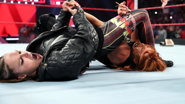 ronda rousey becky lynch