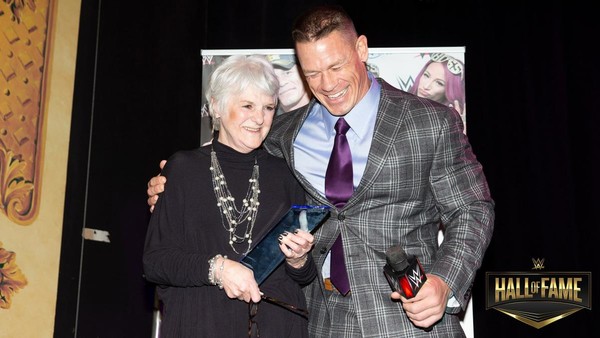 John Cena Sue Aitchison Warrior Award