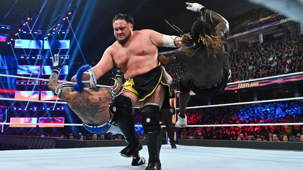 WWE Fastlane 2019 Samoa Joe Rey Mysterio R Truth