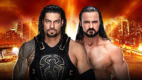 WrestleMania 35 Drew McIntyre Roman Reigns