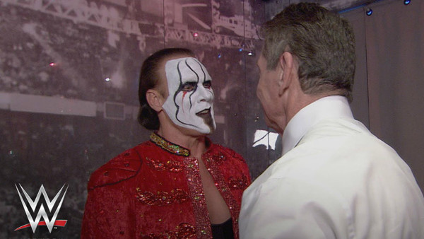 Sting Vince McMahon