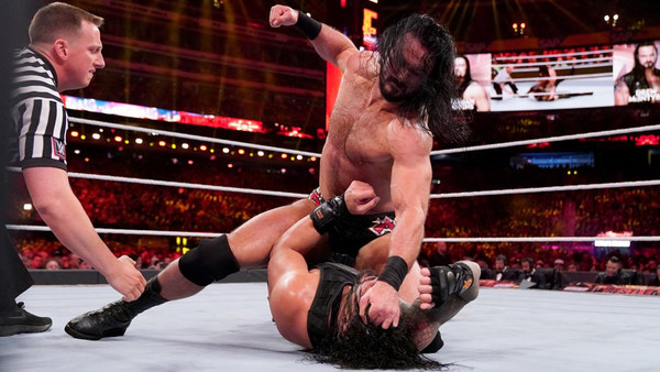 WWE WrestleMania 35 Drew McIntyre Roman Reigns