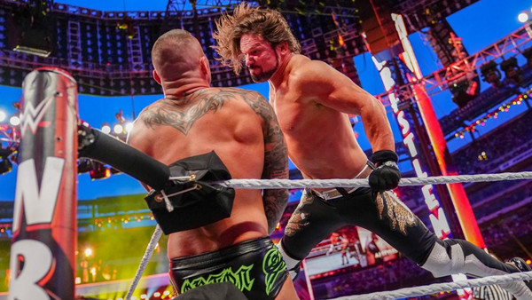 WWE WrestleMania 35 AJ Styles Randy Orton