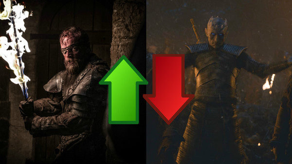 Game Of Thrones Ups Downs The Long Night