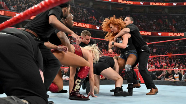 Becky Lynch Charlotte Flair Ronda Rousey