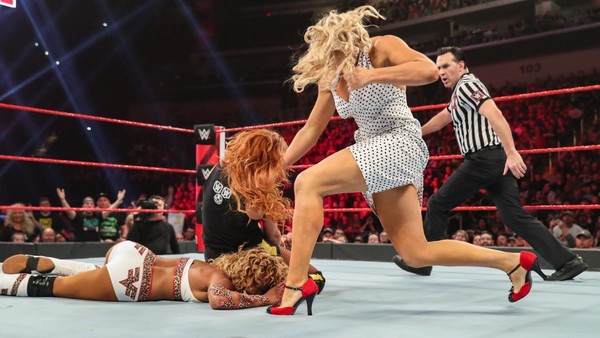 Becky Lynch Lacey Evans Alicia Fox