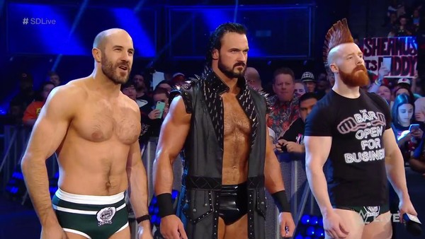 The Bar Drew McIntyre SmackDown