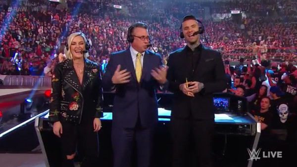 Michael Cole Corey Graves Renee Young
