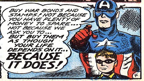 Captain America War Bonds