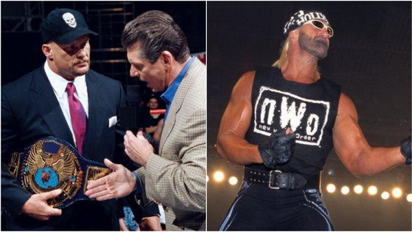 Steve Austin Vince McMahon Hulk Hogan