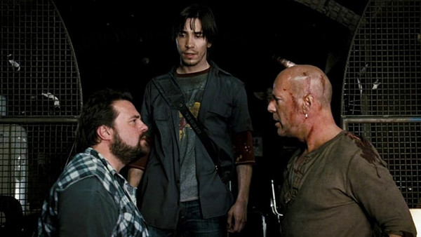 Live Free Or Die Hard Kevin Smith Bruce Willis Justin Long