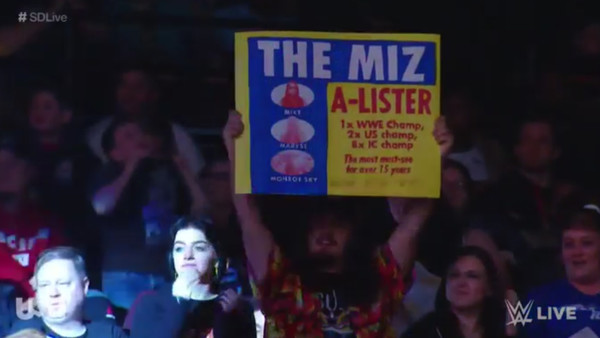 The Miz Sign