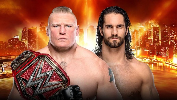 WrestleMania 35 Brock Lesnar Seth Rollins