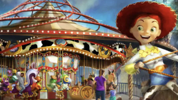Jessies Critter Carousel Disneyland
