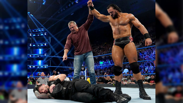 Shane McMahon Drew McIntyre Roman Reigns