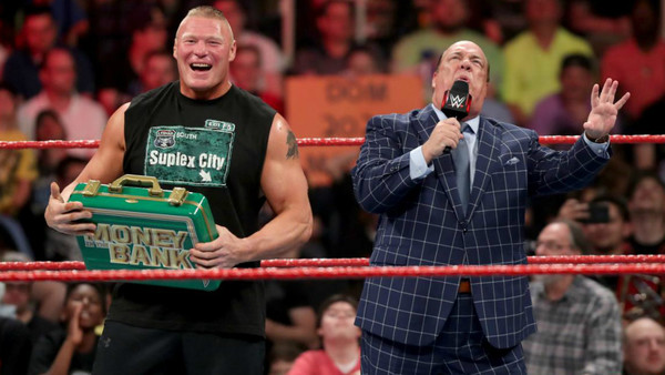 Paul Heyman Brock Lesnar