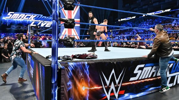 Elias Shane McMahon Roman Reigns