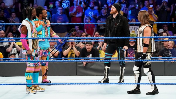 The New Day Sami Zayn AJ Styles