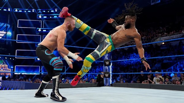 Sami Zayn Kofi Kingston