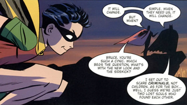 DC New Frontier Batman Robin