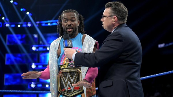 Kofi Kingston Michael Cole