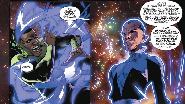 Justice League Sinestro Ultraviolet