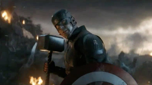Avengers Endgame Captain America Mjolnir