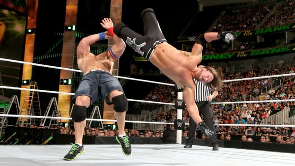 John Cena AJ Styles Money in the Bank