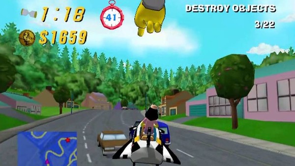 Simpsons road rage for ps4