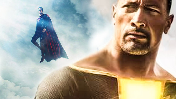 The Rock Black Adam Superman