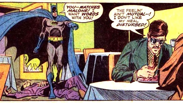 Batman Matches Malone First Appearance