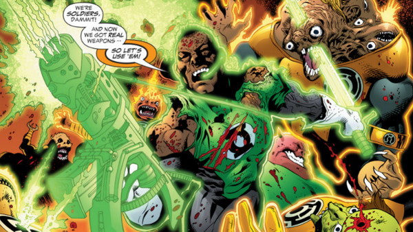 Green Lantern Sinestro Corps War