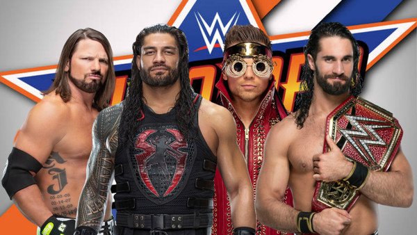 Seth Rollins AJ Styles Roman Reigns The Miz