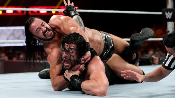 WWE Stomping Grounds Roman Reigns Drew McIntyre