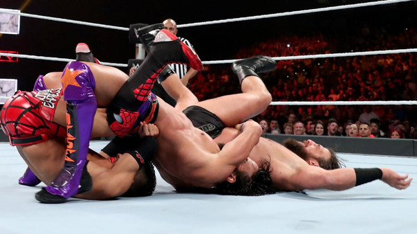 WWE Stomping Grounds Akira Tozawa Tony Nese Drew Gulak