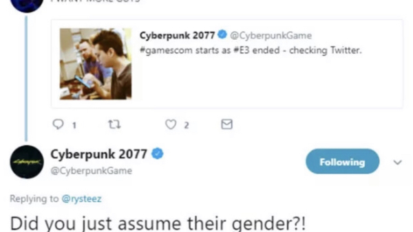 Cyberpunk 2077 Twitter