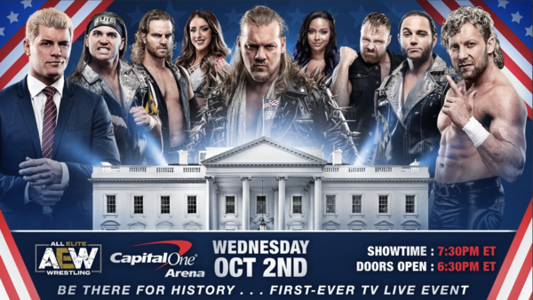 AEW live tv show poster
