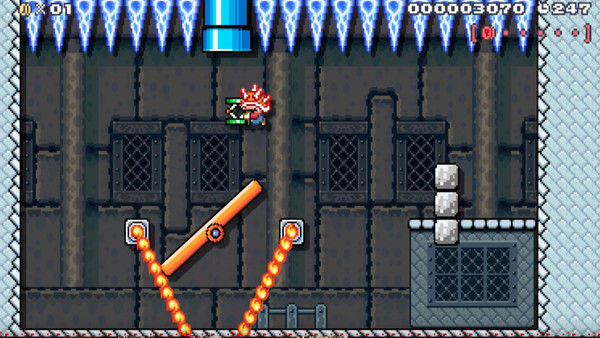 Super Mario Maker 2 - Trapped Under Ice