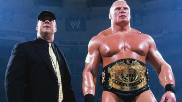 Paul Heyman Brock Lesnar