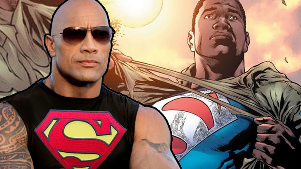 The Rock Black Superman