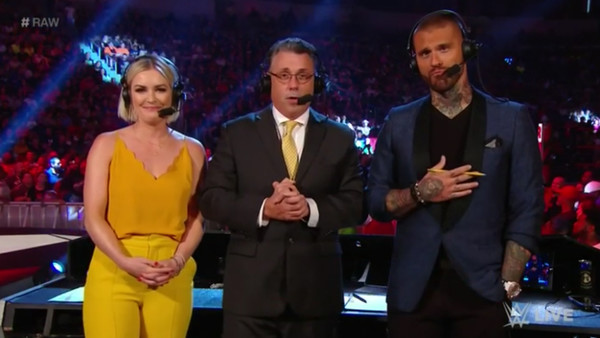 Michael Cole Renee Young Corey Graves