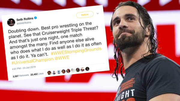 Seth Rollins Tweet