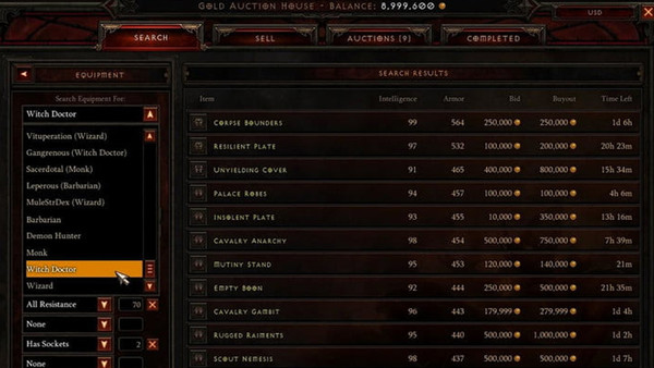 Diablo 3 Auction House