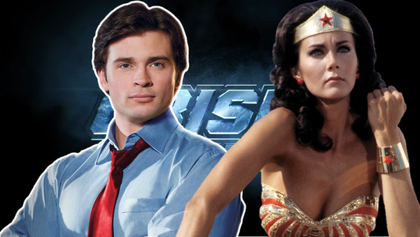 Crisis on Infinite Earths Tom Welling Lynda Carter